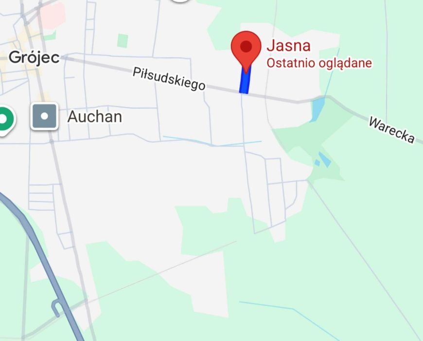 Działka budowlana w Grójcu, świetna lokalizacja. ul. Jasna, 912 m.kw. - Widok 2