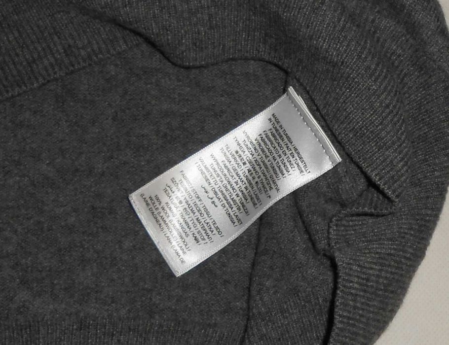 Sweter Gant (L) 100% Lambswool Wełna