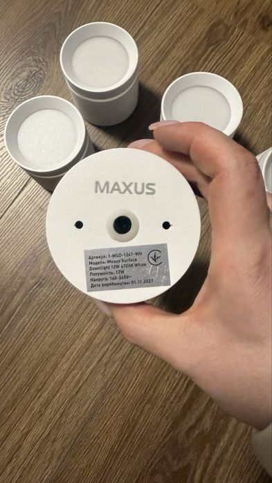 Світильник точковий світлодіодний Maxus Surface Downlight