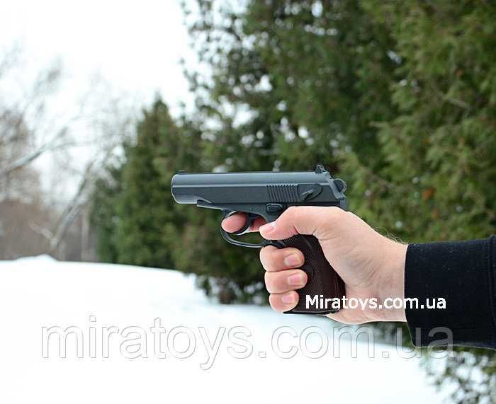 Іграшка металевий пістолет Макaрова Galaxy G29 якісний