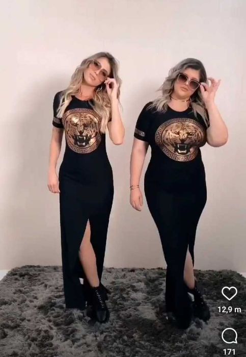 Vestido pit Bull jeans original novo M