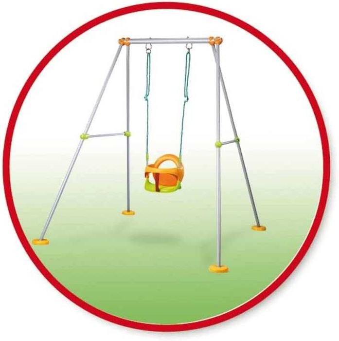 (NOVO) Balanço de metal 180 cm, multicolorido