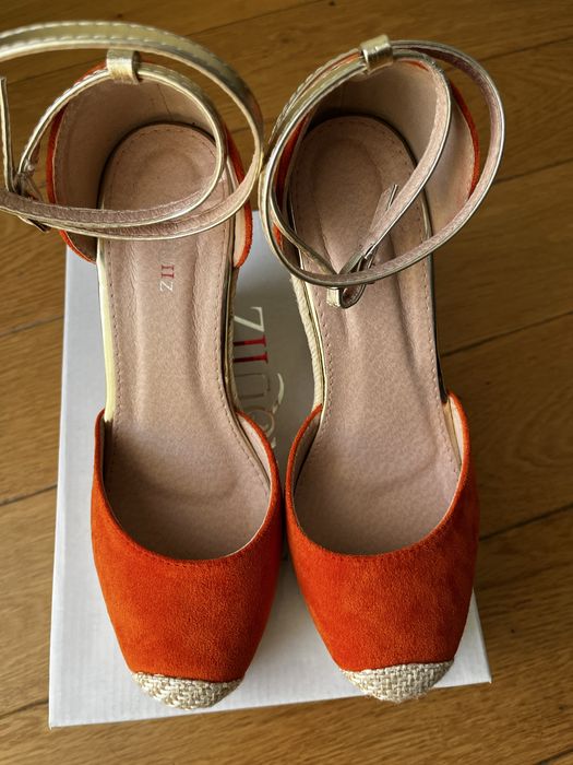 Espadryle na koturnie rozm. 39