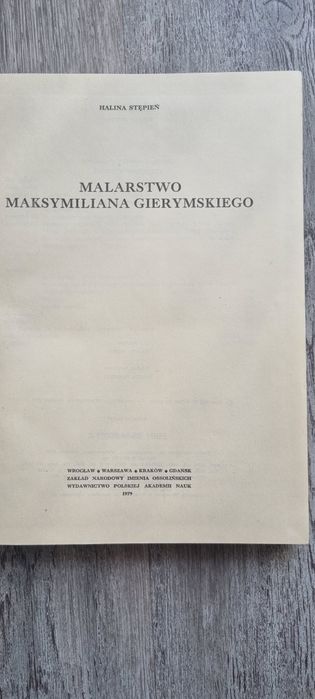 Malarstwo Maksymiliana Gierymskiego.