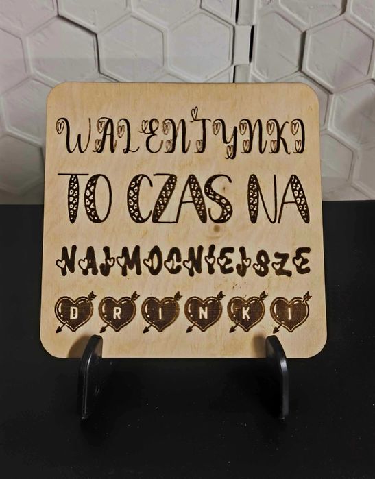Personalizowane podkładki grawer laserem