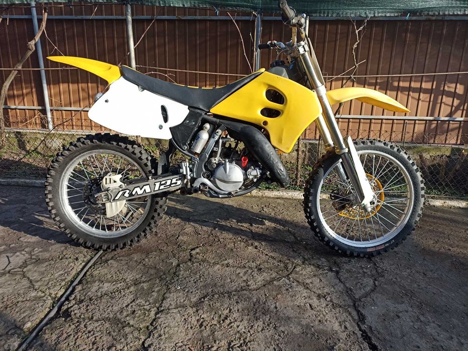 Suzuki RM - 125  кроссовый мотоцикл
