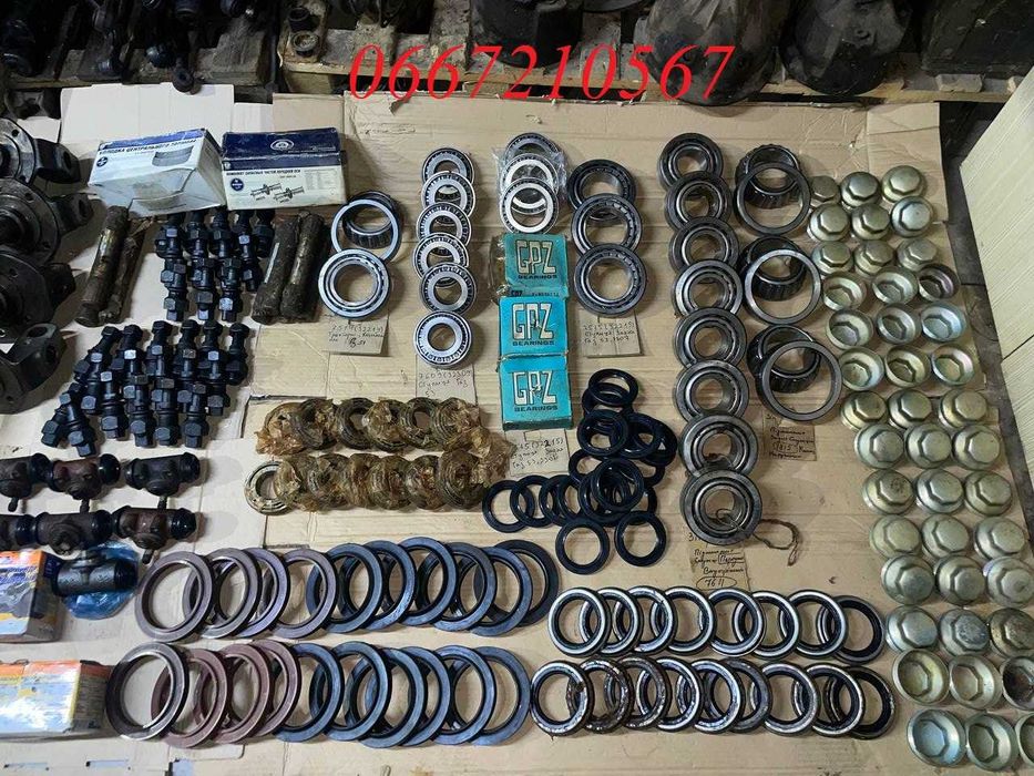 Ступеці, підшипники, сальніки Уаз, Газ 21 Газ 24, Газ 52 Газ 53, Зіл