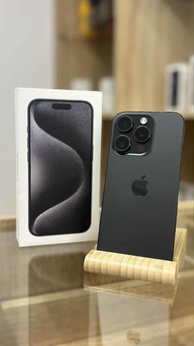 iPhone 15 Pro 128GB | 95% Kondycja Baterii | Black Titanium | GWARANCJA