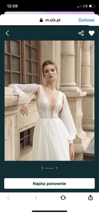 Sprzedam suknie ślubną