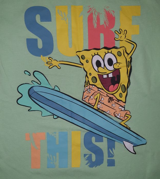 Bluzka Spongebob Pepco rozmiar 116