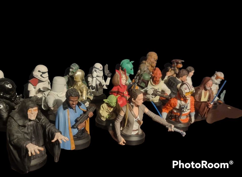 Coleção de Bustos star Wars