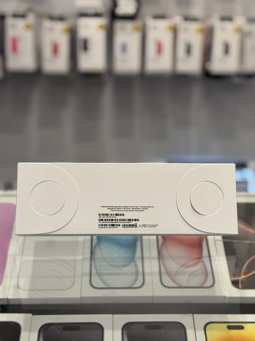 NOWY Apple Watch 10 gen. • Natural/Gray • 42 mm • CELLULAR • Tytanowy