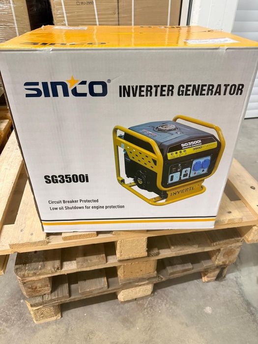 Інверторний Генератор 7,5 кВт мідна обмотка Sinco SG8000i КРЕДИТ