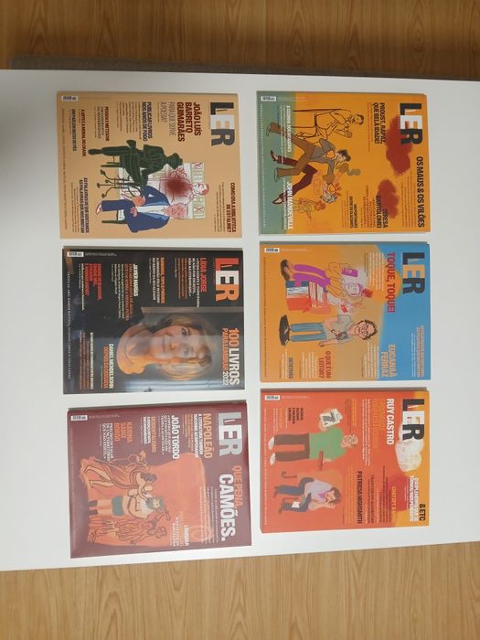 Conjunto de 6 revistas LER