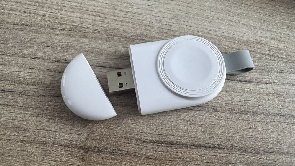 Зарядка apple watch зарядний пристрій магнітний usb брелок портативний годинник