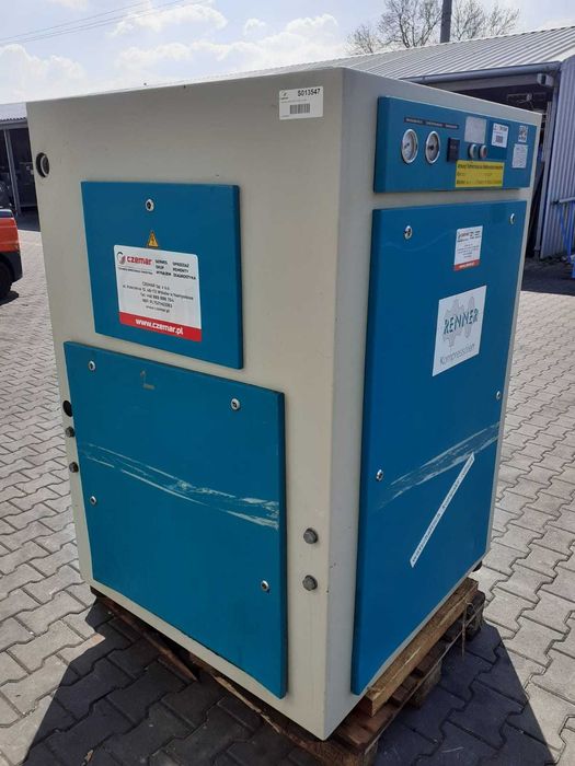 SPRAWNA!!! Sprężarka śrubowa RENNER RS55, 55kW, 7,96m3/min, S013547