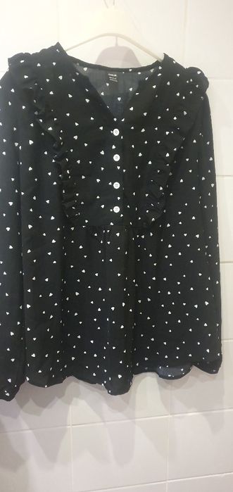 Bluzka ciążowa L(40) shein+ bluzka ażurowa  shein