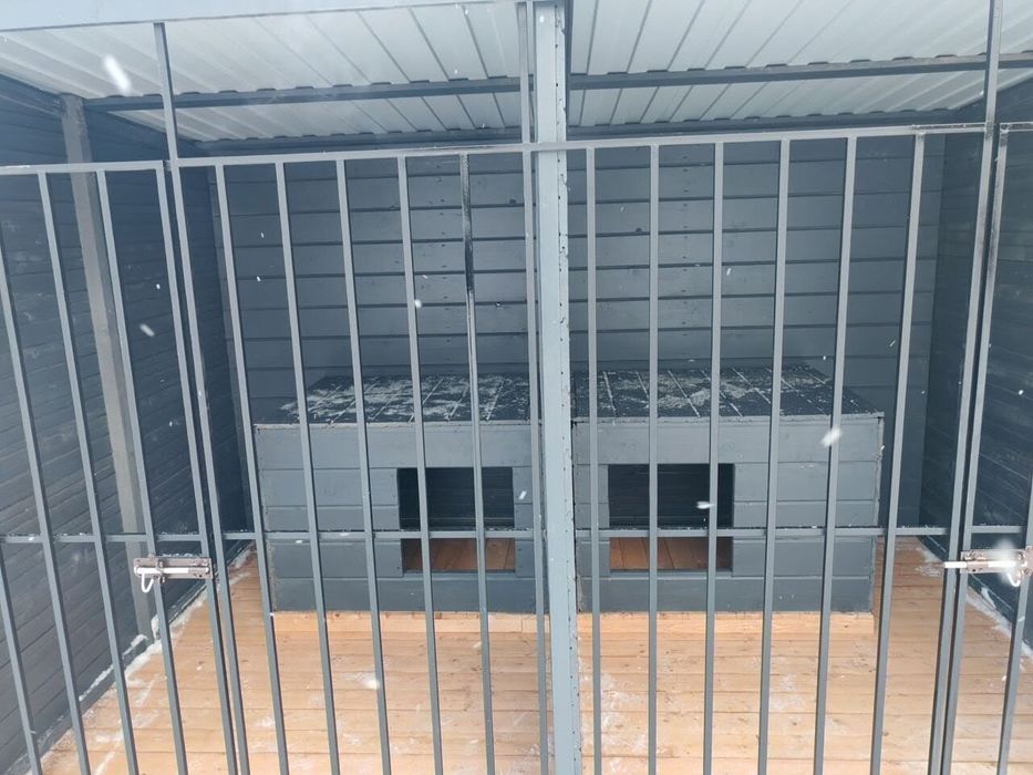 Вольер для собак,двойной 3*2 метра. Доставка,монтаж.