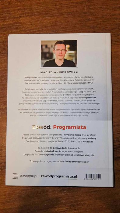 Zawód: Programista - Maciej Aniserowicz