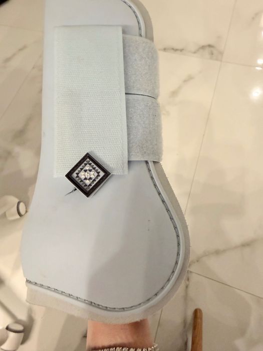 Horze ochraniacze Chicago tendon Boots błękitne