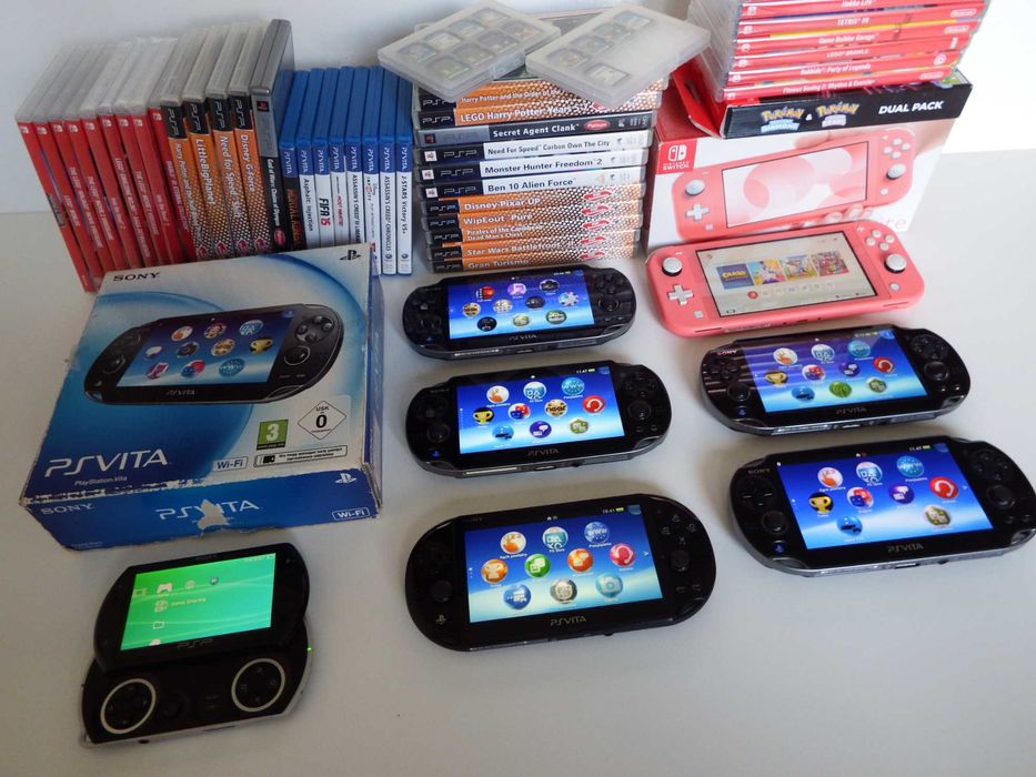 NINTENDO SWITCH / PS Vita / PSP / gry na konsolę przenośne sprawdź !