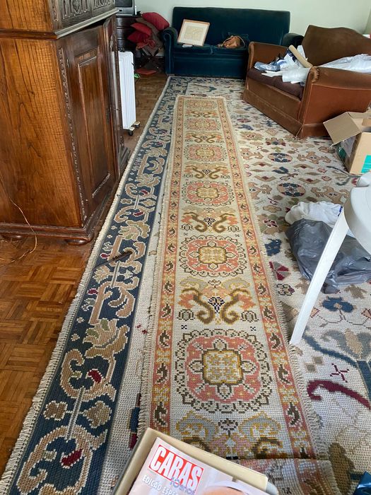 Tapete de arraiolos com certificado de autenticidade