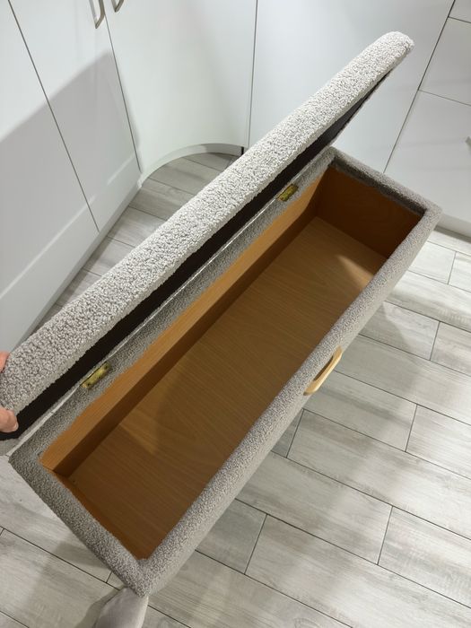 Банкетка пуф с нишей для хранения