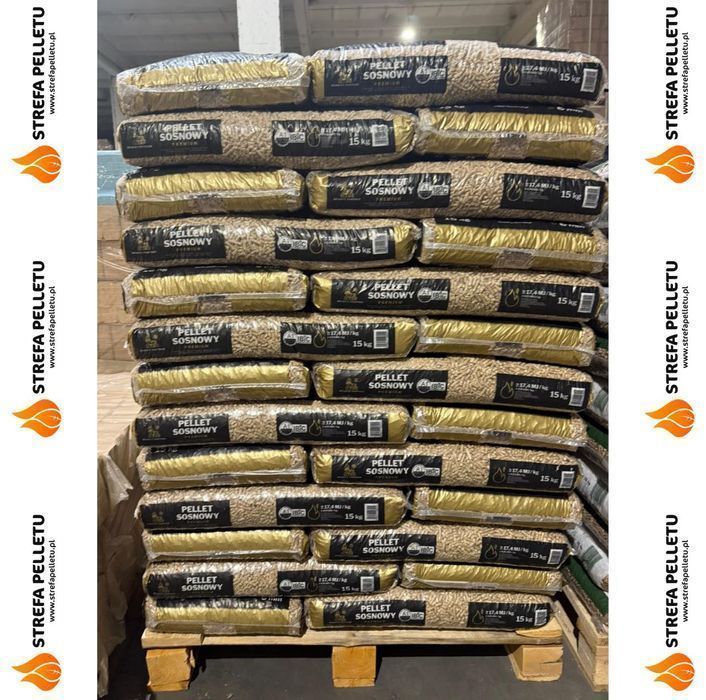 Pellet PREMIUM Sosnowy A1 Benefit Partner - Transport pod twoje drzwi!