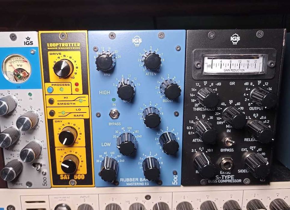 IGS Audio Rubber Bands 500 Mastering EQ