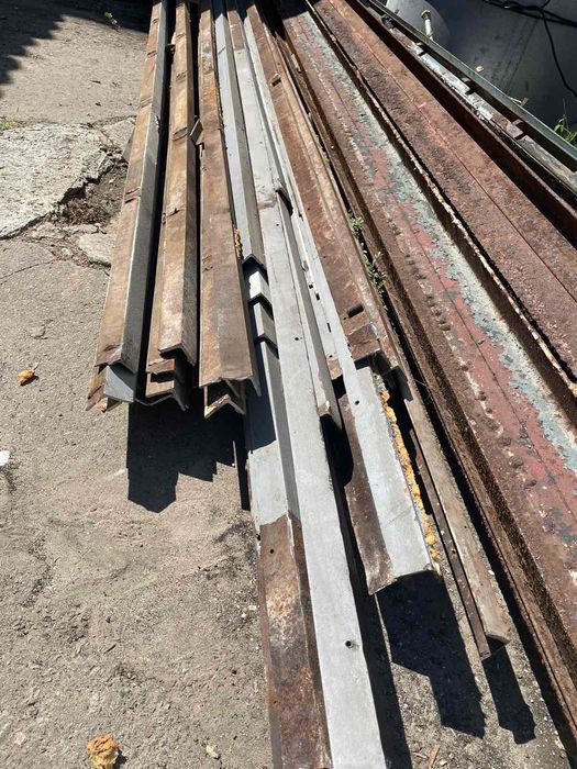 Уголок, труба, арматура, ферма металлическая б/у