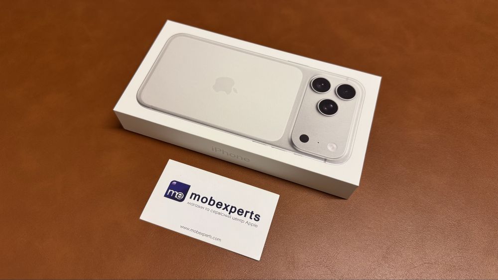 Apple iPhone 17 Pro Max Silver 512GB monobank a•bank ПУМБ