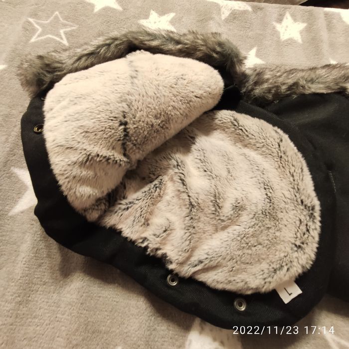 Śpiworek Kiddy i Mufki na pałąk wózka