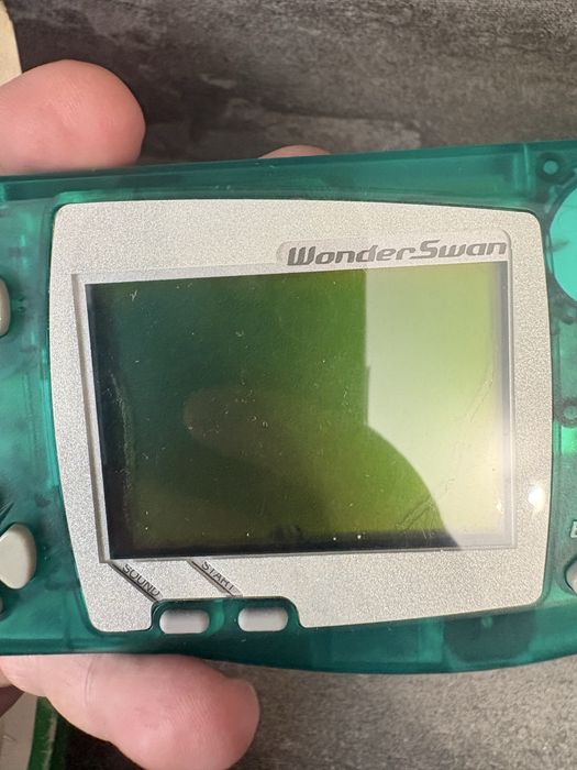 Портативна консоль Bandai WonderSwan skeleton green