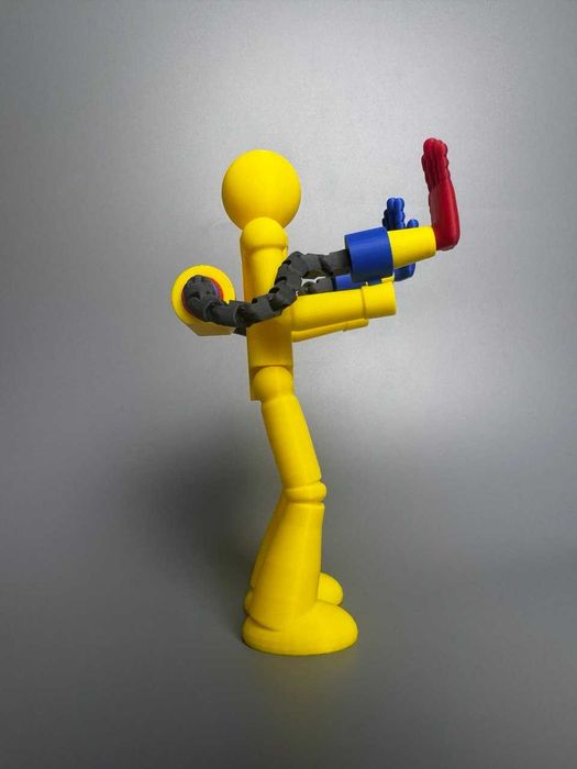 Фігурка Головний герой Плейер Poppy Playtime, Player Поппі Плейтайм, Гравець Поппі Плейтайм