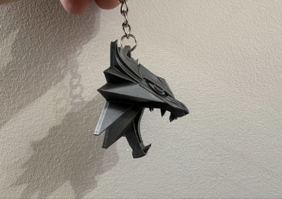 Brelok do kluczy Wiedźmin The Witcher Wilk