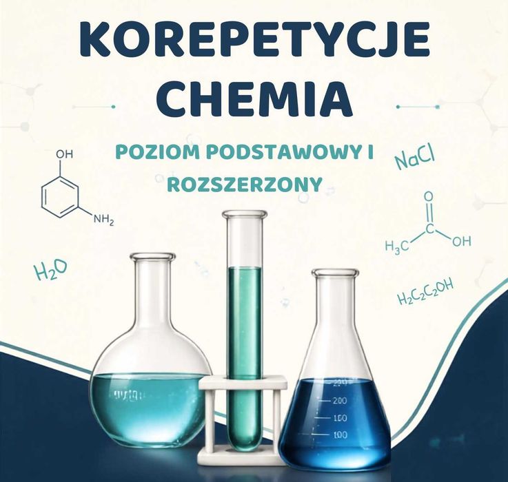 Korepetycje chemia-szkoła podstawowa/liceum | podstawa/rozszerzenie |indywidualnie/parami