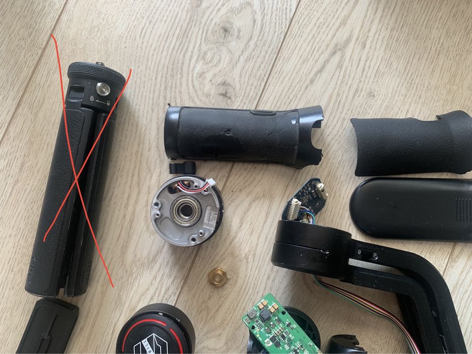 Стабілізатор Zhiyun Tech WEEBILL S zhiyun gimbal (на запчастини)