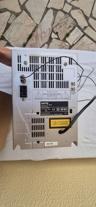 Aparelhagem Sanyo + Colunas Sanyo 2.0