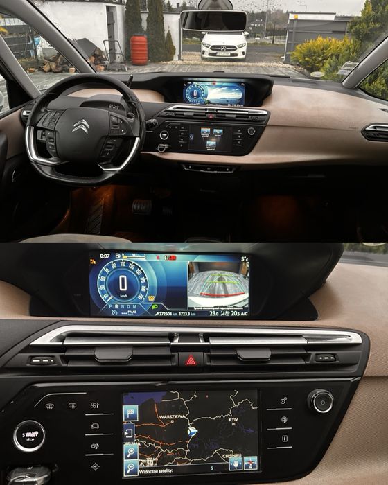 Citroen C4 Grand Picasso 2015r 2.0 automat 7os. sam parkuje Zamiana