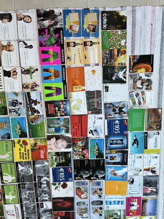 Lote de 308 Postais não usados