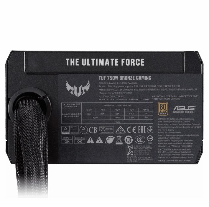 Блок живлення Asus Tuf Gaming 750W