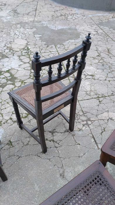 Lote de Cadeiras antigas em palhinha