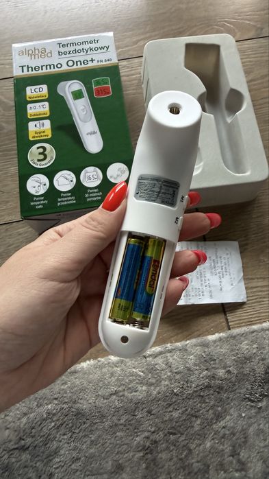 Termometr bezdotykowy Thermo One+ Alpha med