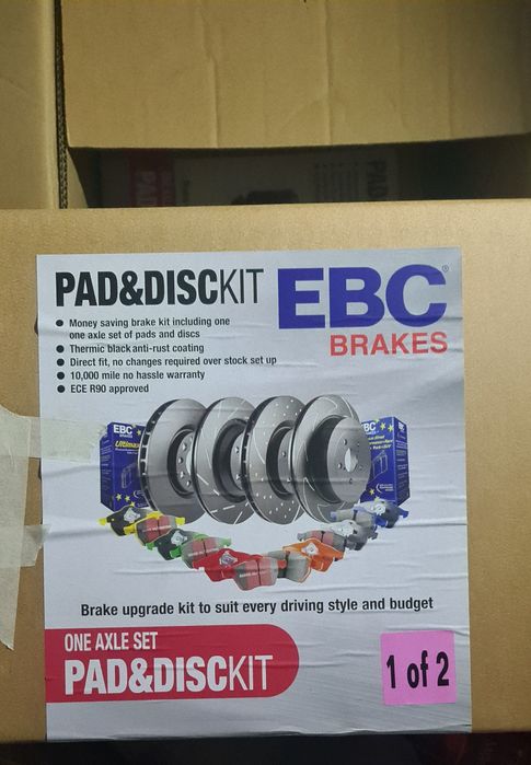 Kit travões EBC Toyota