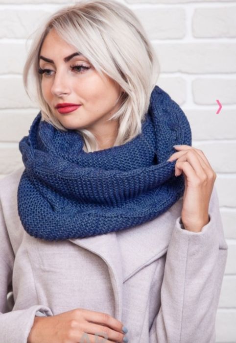 Шапка + снуд женский