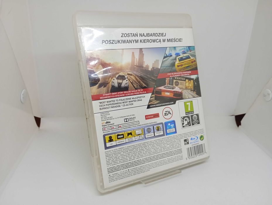 Gra Need for Speed Most Wanted (PL) na konsolę Playstation 3