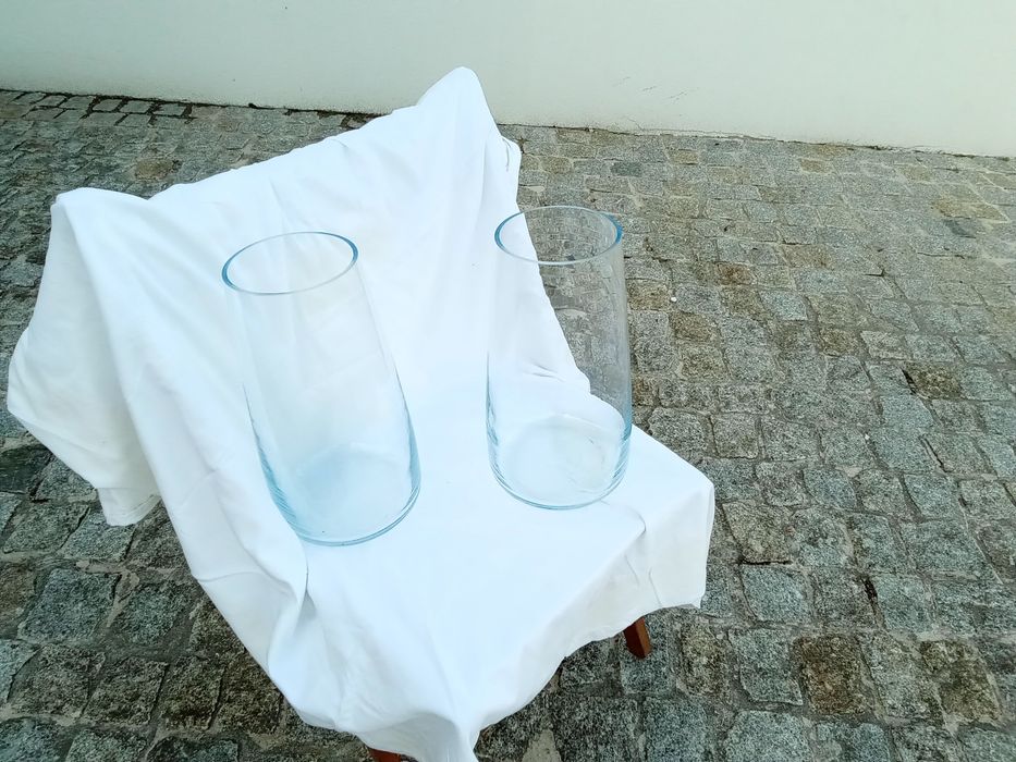 Jarras em vidro grandes