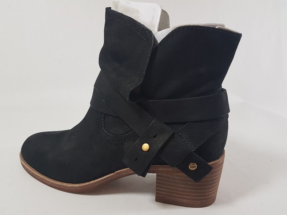 ugg botki DAMSKIE 100 % SKÓRA ROZ 38 nowe czarne
