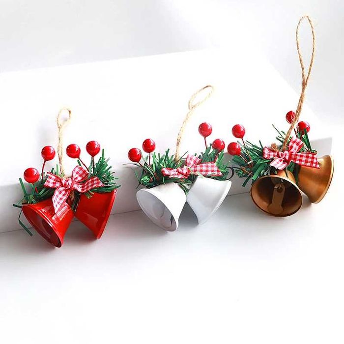 Dzwoneczki na choinkę dekoracja świąteczna