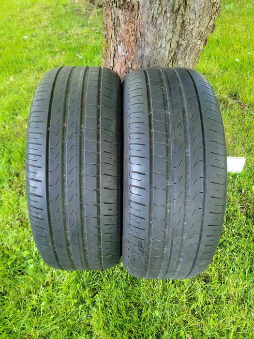 Sprzedam dwie letnie opony Pirelli Cinturato P7, rozmiar 225 55 R 16.